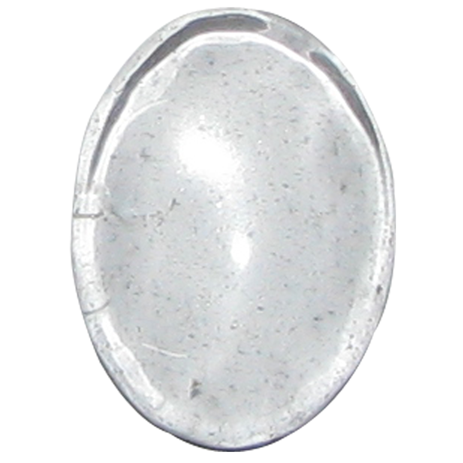 Natural Oval Vallam Surya Bagavan Crystal from Vallam River Tamil Nadu For Panchayatan Puja Adithya Sphatik Sun Surya Shila - A4714