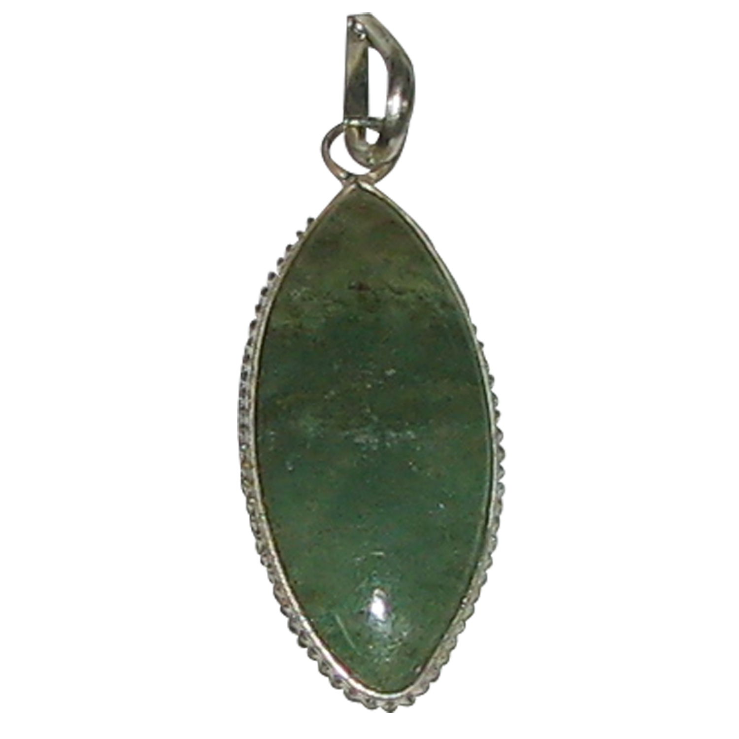 Third Eye Green Gemstone Pendant - A4749