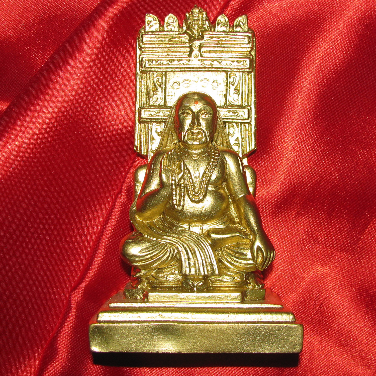 Raghavendra Swamy Idol Gold Finish - S949458