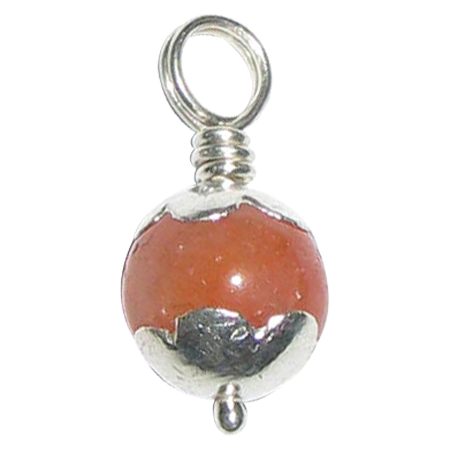 Aadhyathmik Circar Chandi Pendant Tantra Remedy for Success in Sarkaar Government Related Works 8mm Small Tiny Silver Pendant - S954689